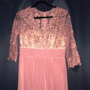 Rose Dusty Pink Dress /Prom